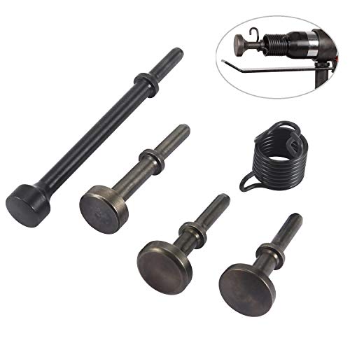 Anndason 5 Pcs Smoothing Pneumatic Air Hammer Pneumatic Chisel Bits Tools Kit Anndason