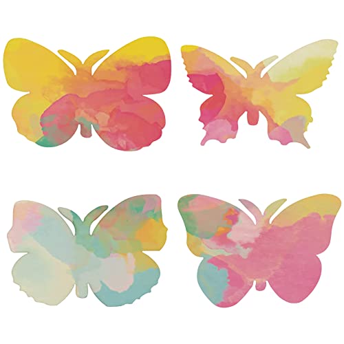HOZEON 80 PCS Wood Butterfly Crafts, Wooden Butterfly, Wooden Butterfly for Crafts Butterfly Wood Cutouts for Painting, DIY Project, Decorations HOZEON