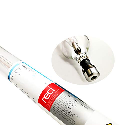 US Stock RECI W6 CO2 Laser Tube 130W (Peak 160W) 1650mm Dia. 80mm with 10000h MTTF for CO2 Laser Engraving Cutting Machine MCWlaser