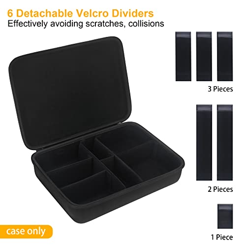 BOVKE Battery Carrying Case Compatible with DEWALT 20V/60V MAX XR Battery Pack &Charger, Storage Holder for 20V 60V 2.0/3.0/4.0/5.0/6.0/9.0-Ah BOVKE