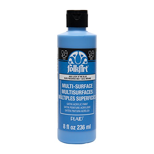 FolkArt Multi-Surface Paint (8 oz), , Look At Me Blue FolkArt