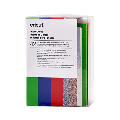 Cricut Insert Cards R10, Create Depth-Filled Birthday Cards, Thank You Cards, Custom Greeting Cards at Home, Compatible with Cricut Joy/Maker/Explore Cricut