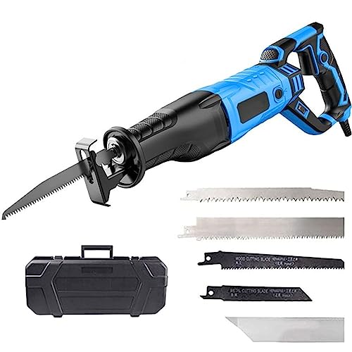 Commercial Bone Saw Machine Electric Froze Meat Bone Cutter,900W/1300W, 0-2800 RPM, Reciprocating Saw Sabre Saw 22mm/33mm Cutting Width, Tool-Free COMAAM