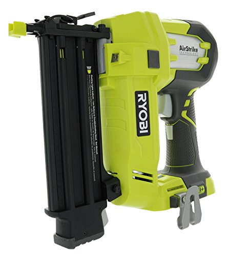 Ryobi P320 Airstrike 18 Volt One+ Lithium Ion Cordless Brad Nailer (Battery Not Included, Power Tool Only) RYOBI