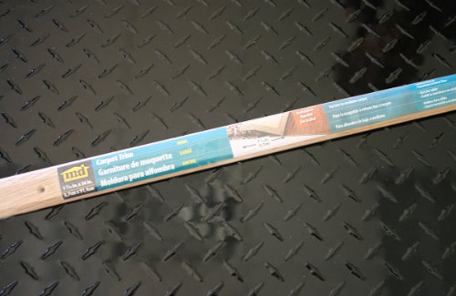 M-D Building Products 85357 Wide 1-7/16-Inch by 36-Inch Carpet Trim, Unfinished M-D Building Products