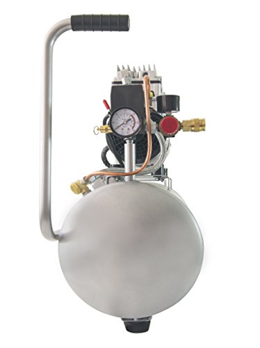 California Air Tools 8010 Steel Tank Air Compressor | Ultra Quiet, Oil-Free, 1.0 hp, 8 gal California Air Tools