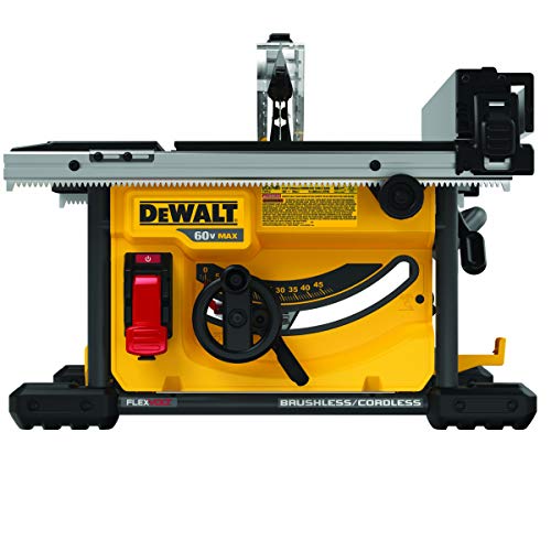 DEWALT FLEXVOLT 60V MAX* Table Saw, 8-1/4-Inch, Tool Only (DCS7485B) DEWALT