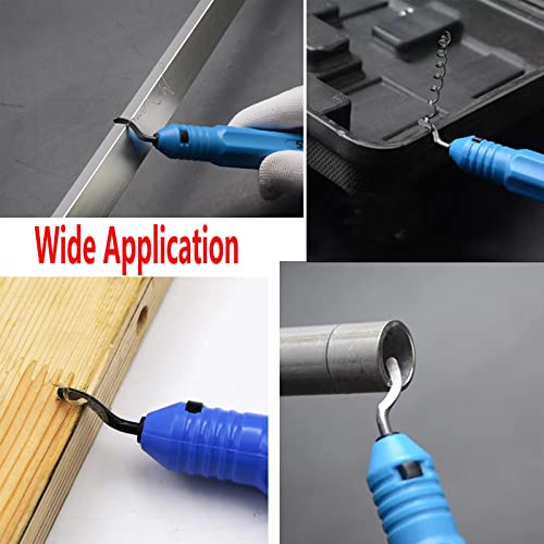 Deburring Tool Kit Deburring Cutters Set with 11 High Speed Steel BS1010 Blades,Precision Edge Burr Removal on Metal, Aluminum, Copper, Resin Gawon