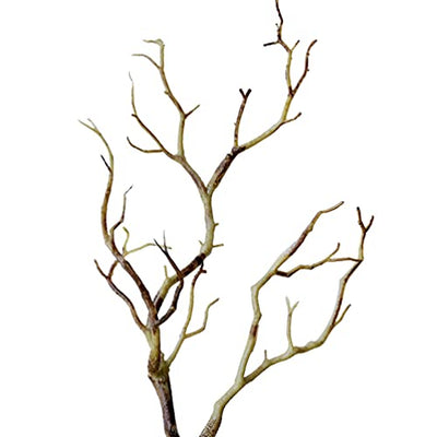 BESPORTBLE 3pcs Artificial Antler Dried Tree Branches Witch Antler Dried Tree Twig Stems for Vase DIY Crafts Wedding Party Home Decoration Coffee