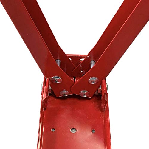 TOMAX Folding Sawhorse Height Adjustable 440lb Weight Capacity Single Pack TOMAX