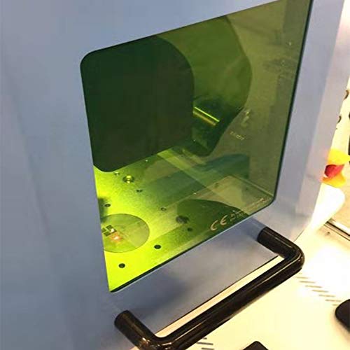 Laser Safety Window Shield For 800-1100 nm (12"x12"x0.2") High Power Laser Equipment Protection Sheet Organic Glass 800-1100nm Optical Fiber Infrared LP-LaserPair