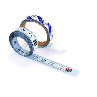 FastCap Peel & Stick Standard/Metric Measuring Tape - Perfect for Professionals and Home Improvement - Ideal for Layout & Cutting Stations - 16'
