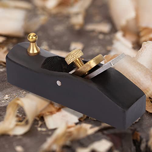 Block Hand Plane Planer Wooden Carpenter Woodcraft Tool for Woodworking Trimming Wood Planing Surface Smoothing(80 mm) LiebeWH