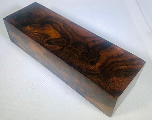 IECAP LLC Exotic Ironwood (Burl Ball Pattern) Blank from The Sonoran Desert. Dimensions 5 1/8 x 1 3/4 x 1 1/4 in. Units: 1 IECAP LLC