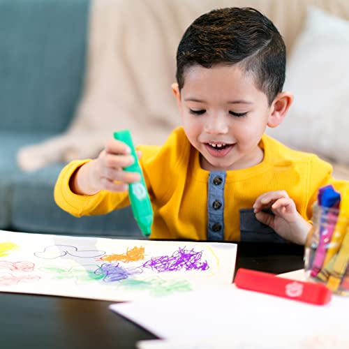 Crayola My First, Tripod Washable Markers for Toddlers, 8ct Crayola