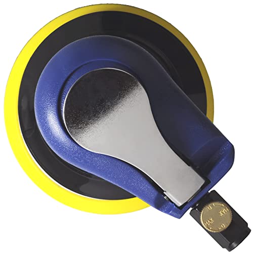 5-inch air palm random orbital sander, dual-action pneumatic polisher speed adjustable grinding sanding with 5-inch pad, random orbit air sanders WoodArtSupply