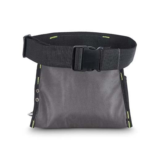 AWP Handyman Tool Apron 6 pockets and Loops for Tool Organization | Black & Gray | Fits up to 50" Waist Size AWP