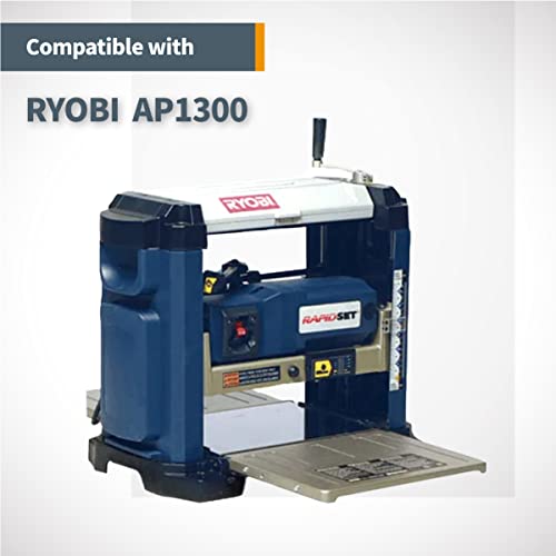 POWERTEC 13 Inch Planer Blades for Ryobi AP1300 Planer, Replacement for 6660664, 290202-000 Planer Knives, Set of 2 (12806V) POWERTEC