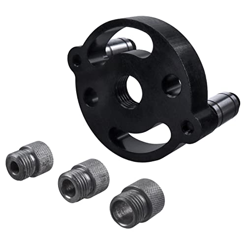 Yakamoz Self Centering Doweling Jig, Self Center Dowel Jig Handheld Drill Guide for Straight Holes Wood Panel Hole Puncher Locator Woodworking Joints YAKAMOZ