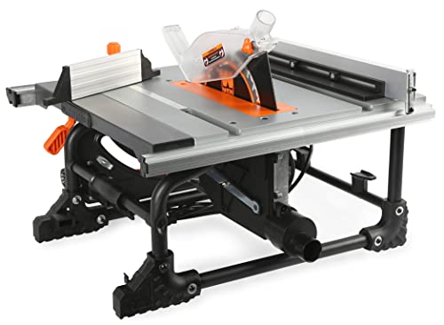 WEN TT0811 11-Amp 8.25-Inch Compact Benchtop Jobsite Table Saw, Black WEN