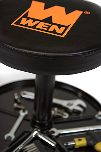 WEN 73012T 300-Pound Capacity Pneumatic Rolling Mechanic Stool WEN
