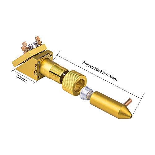 Cloudray K Series Head D12 FL50.8 for 2030 4060 K40 Laser Engraving Cutting Machine Cloudray