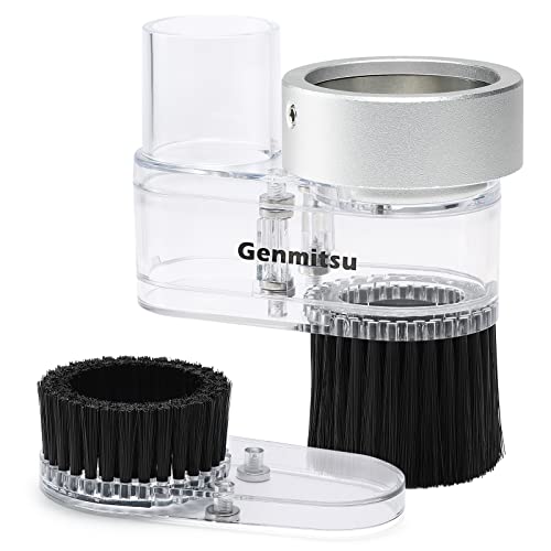 Genmitsu CNC ABS Dust Shoe for CNC Machines with a 52mm Diameter Motor, fits Most 300W-500W Spindle Motors, Hose Adapter Outer Diameter 38mm (1.5″), Genmitsu