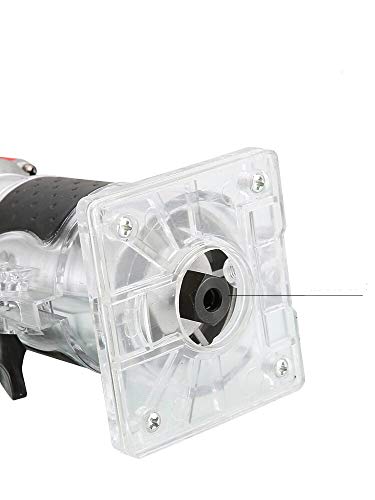 TAUFAOD Palm Router Electric Hand Trimmer Wood Router Collets Woodworking Tool Laminate Trimmer 110V 800W (800W Blue) TAUFAOD