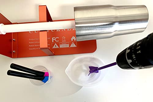 Epoxy Mixer Attachment for Drill Reusable Paint Mixer for Drill Resin Mixer Paint Stirrers Drill mixer Drill Attachment For Resin Molds Mixing (16) NAIVEBLUE