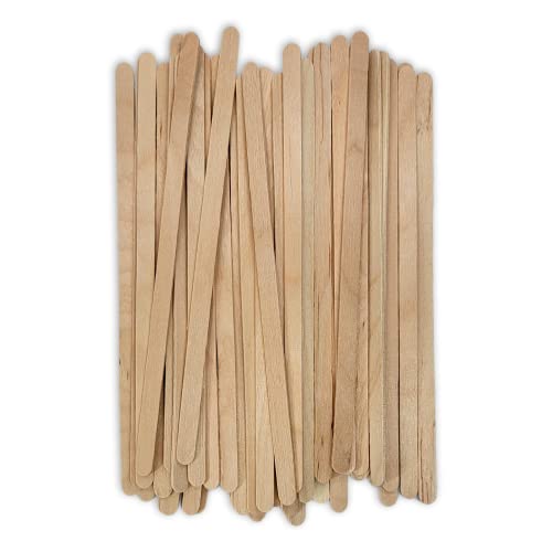 200 Pc Wood Stick Applicator Mixing Assortment for Wax Waxing, Epoxy/Resin Crafts by NetSellsIt NetSellsIt