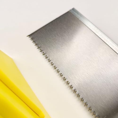 Wonglea Mitre Box and Saw Set,12”Miter Box with 14”Back Saw for Crafting,Mini Mitre Box Saw Storage for Wood,Preset 45 Degree Cutting Guide Wonglea