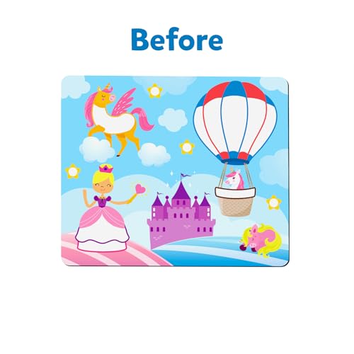 Skillmatics Art Activity - Dot It Unicorns & Princesses, No Mess Sticker Art for Kids, Craft Kits, DIY Activity, Gifts for Boys & Girls Ages 3, 4, 5, Skillmatics