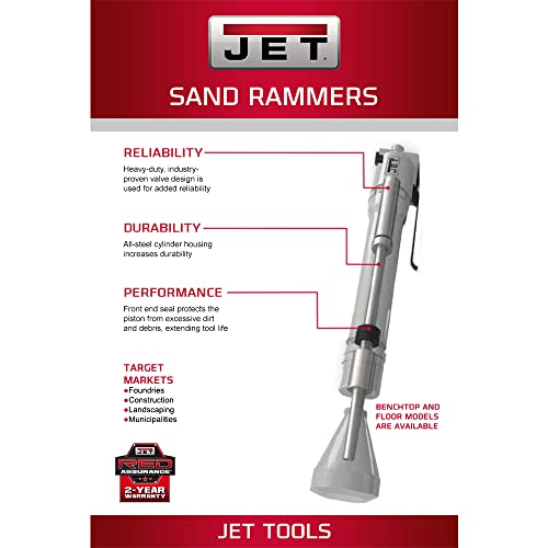 JET JCT-1601 Benchtop Pneumatic Sand Rammer (550601) Jet
