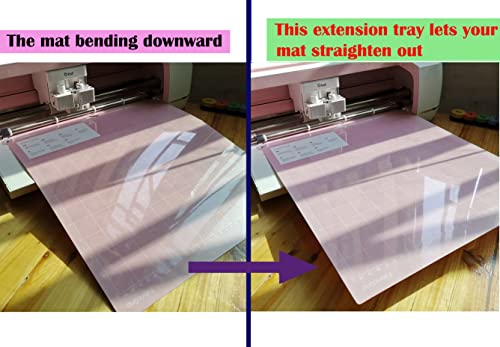 Extension Tray Compatible with Cricut Maker3 Maker,Extender Tray Compatible with Cricut Mat,Cutting Mat Extender Support For Maker3 Maker Series (Not ONTEN