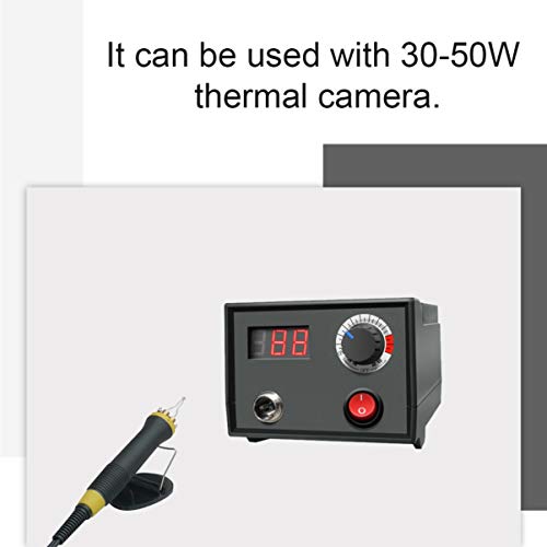 9pcs Wood Burner Pyrography Pen Wood Burner Tips Wood Burning Wood Walnut Hollow Wood Burning Tips Wood Burning Letter Tips Wire Burner Leather kit Milisten