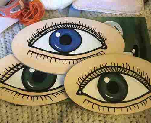 Unfinished Wood Oval Shape - Craft - up to 24" DIY 8" / 1/4" 24 Hour Crafts