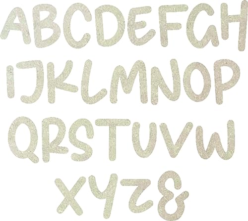 Wall Wooden Letter 5 Inch A Alphabet Craft Wall Hanging, Decorative Cutout Break Bone Letter, Unfinished Wooden Letters Font Small Shape NEXTCraft