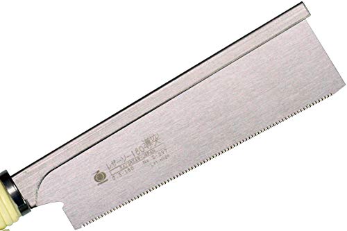 Gyokucho Japanese Pull Saw, Dozuki Style, 180mm Blade Length (Rattan Grip) GYOKUCHO