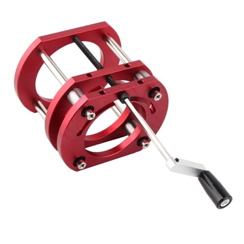 Router Lift Base, Aluminum Alloy Stainless Steel 4 Jaw Clamping, Strong Grip Firm Clamping Router Table Lifting System Base, 51mm Lifting Sturdy Rust Yunseity