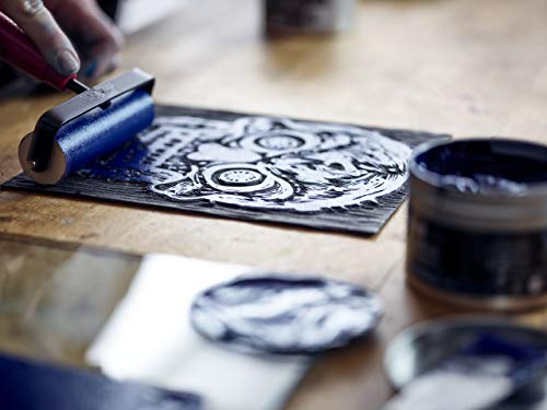 Speedball Professional Relief Ink, Supergraphic Black, 8 Ounce Can Speedball