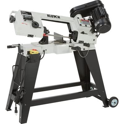 Klutch Horizontal/Vertical Metal Cutting Band Saw - 4 1/2in. x 6in. 3/4 HP, 120V Klutch