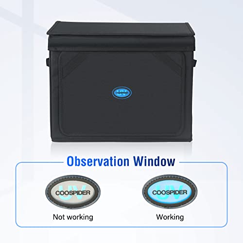 COOSPIDER UV Resin Curing Light Lamp for 3D Printer Large Size Cure Light Box for Machine 3D Printer Led Light 365nm Solidify Photosensitive Resin COOSPIDER UV