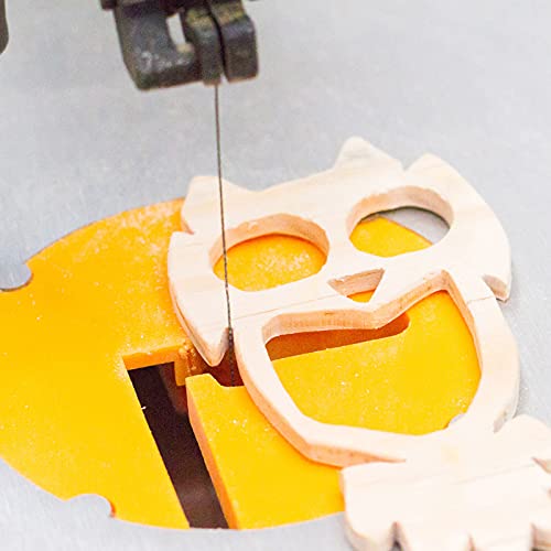 FOXBC 5-Inch Scroll Saw Blade Pin End Replacement for Wen 3921 3923, Dremel, Craftsman, Penn State, Delta, Ryobi and All 15in.and 16in.Scroll Saw For FOXBC