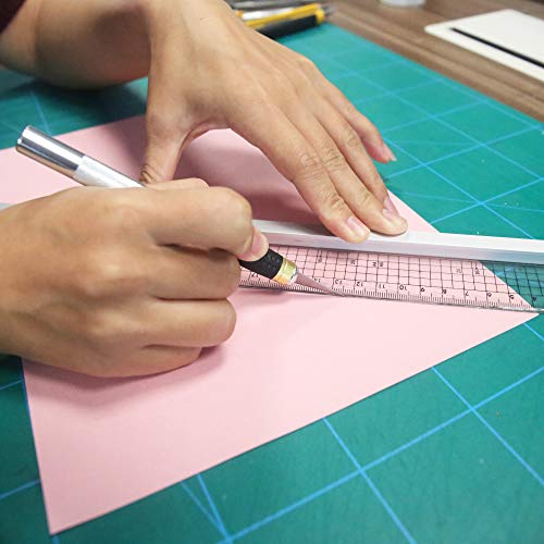 XW Hobby Knife Set- 45mm SKS-7 Rotary Cutter and Precision Knife for Art, Quilting and Crafting,12 Bonus Blades XW