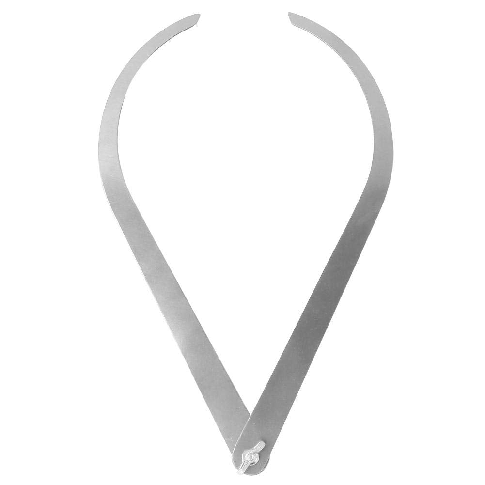 Clay Caliper Tool, 10 inch Bent Leg Stainless Steel Caliper Ceramic Measuring Pottery Tool for Carving Shaping Clay Sculpture Modeling GLOGLOW