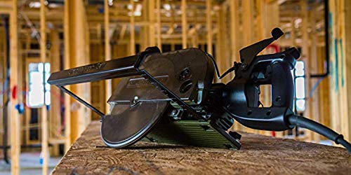 Cuz-D INDUSTRIES Straight Flush Saw - Best Multifunctional Circular Saw and Blade (8-1/2 Inch), Worm Drive Undercut Saws for Woodworking, 6.5 Amp, od Cuz-D