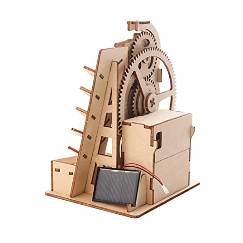 Wooden Marble Track Construction Kit Fun And Educational Building Blocks For Kids, Stem Learning Toy For Boys And Girls, Multiple Tracks And Endless DDLONGDD