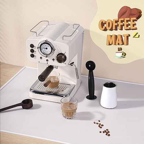 31.5 x 23.6 x 0.06 Inches Extra Thick Silicone Mat with Lip 0.22" Raised Edge for Resin, Large Silicon Mat for Kitchen Counter Heat Resistant, Foepoge