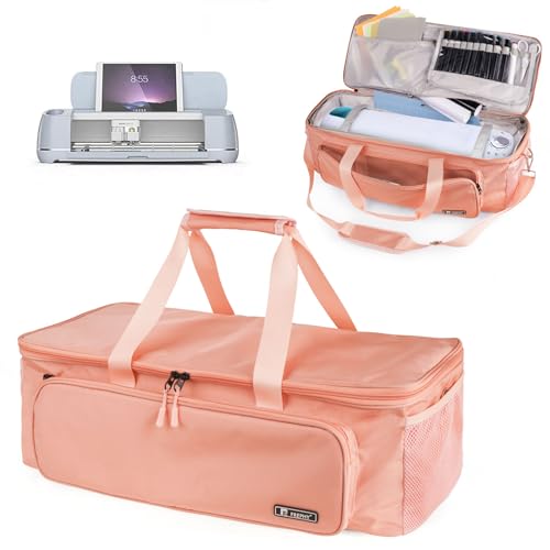 Bettukini Double-Layer Carrying Case for Cricut Maker, Maker 3, Explore  Air, Air 2, Silhouette Cameo 4 and Accessories, Water-Resistant Tote Bag  for