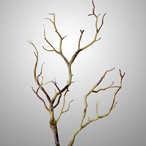 BESPORTBLE 3pcs Artificial Antler Dried Tree Branches Witch Antler Dried Tree Twig Stems for Vase DIY Crafts Wedding Party Home Decoration Coffee BESPORTBLE